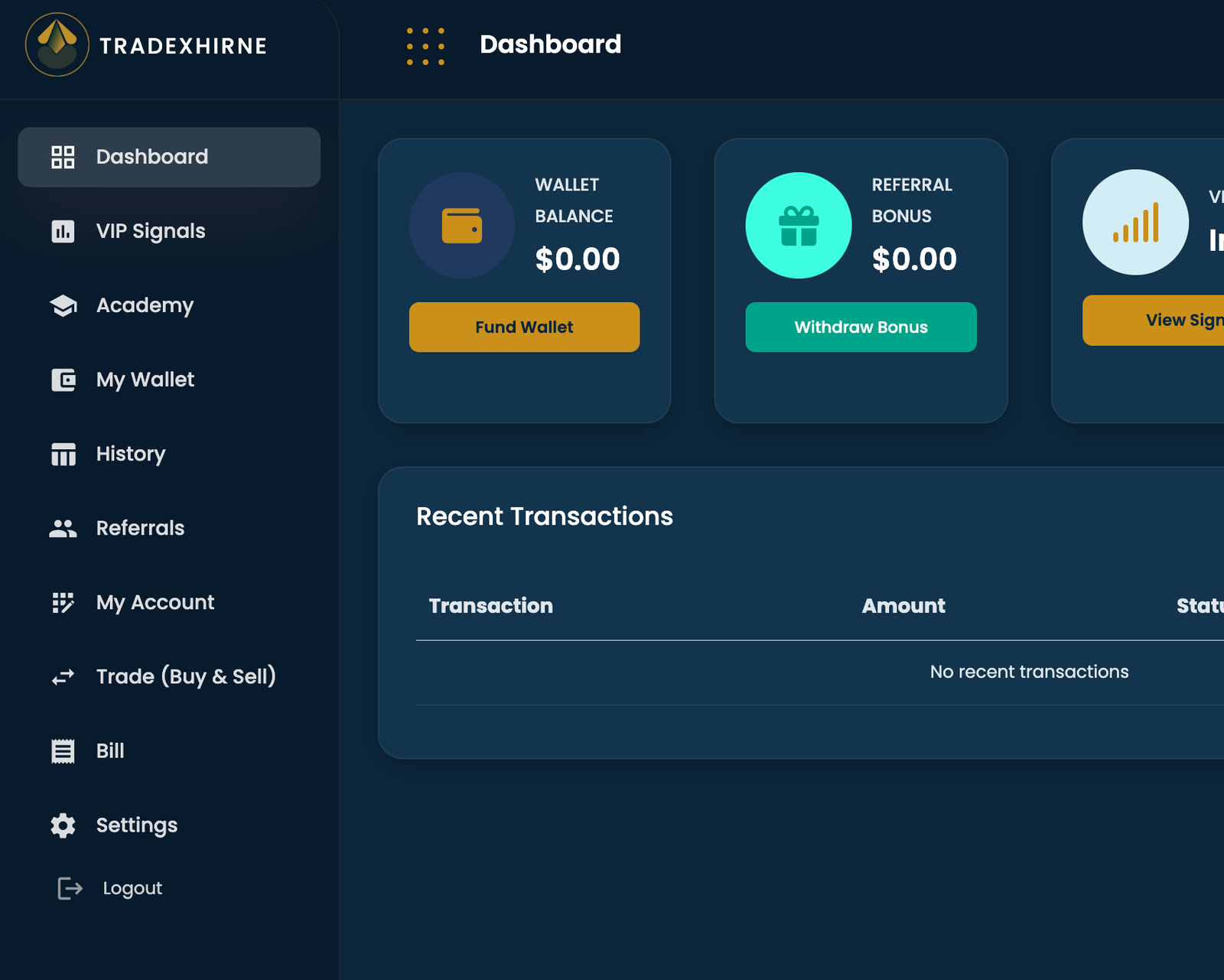 Real-Time Trading Signals & Subscription Gating